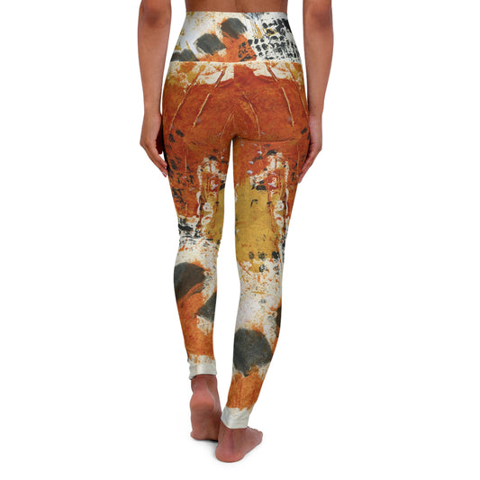 Autumn Chaos: Leggings with print by Edie's Arts