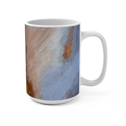 Spring Loaded Art Mug, Colorful Coffee Cup, Gift for Color Lovers, Home Decor, Spring Celebration