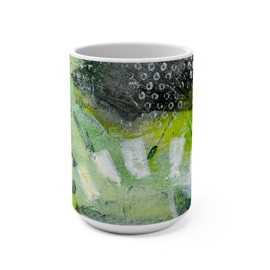 Down the Garden Path mug urges you to get in touch with nature! Art Mug, Colorful Coffee Cup, Gift for Flower Lovers, Home Decor, Spring Celebration...