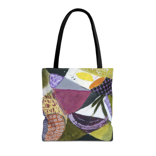 Mosaic 1 : This Tote Bag has different aspects of the same large design for a little change of pace! Tote Bag, Colorful Shopping Bag, Boho Chic Bag, Eco-Friendly Tote, Statement Accessory