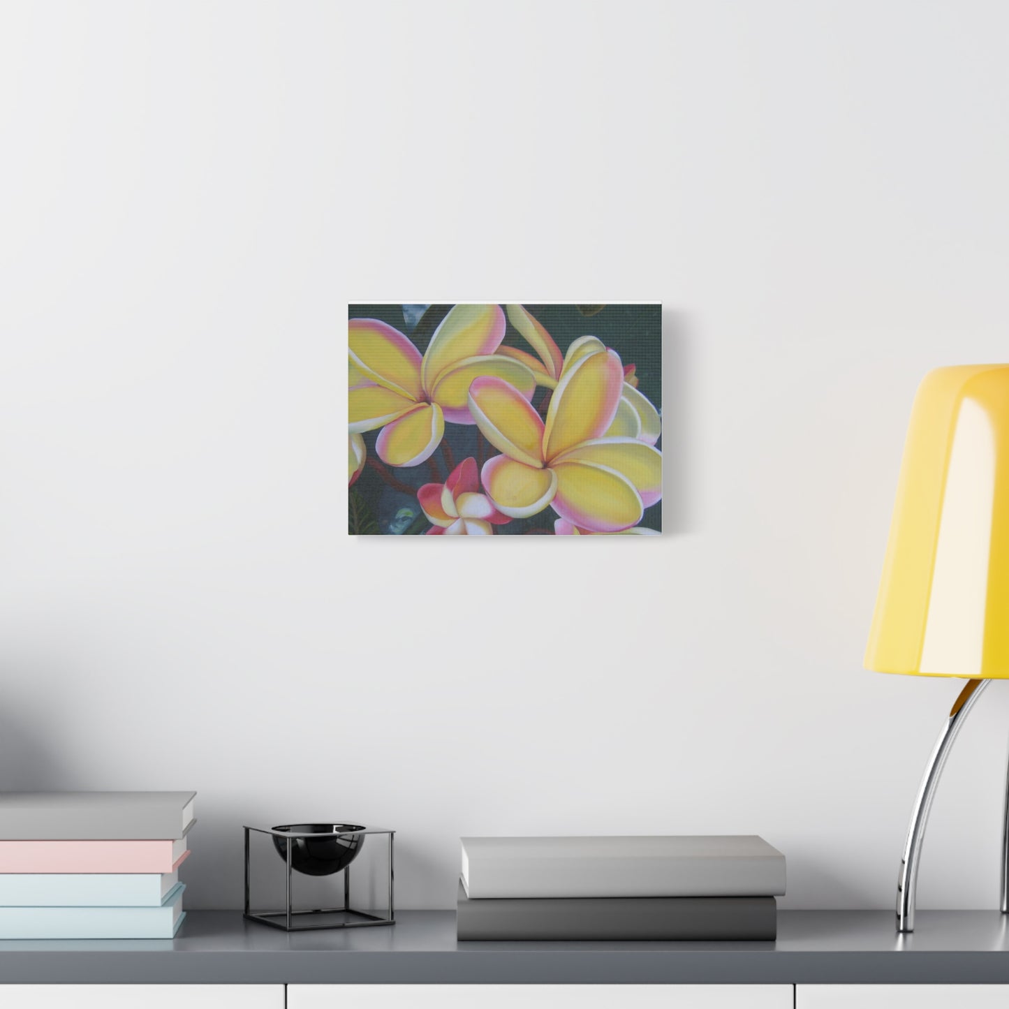 Plumeria:  Canvas Wall Art, Tropical Home Decor, Spring Decoration, Perfect Gift for Art Lovers, Floral Wall Decor