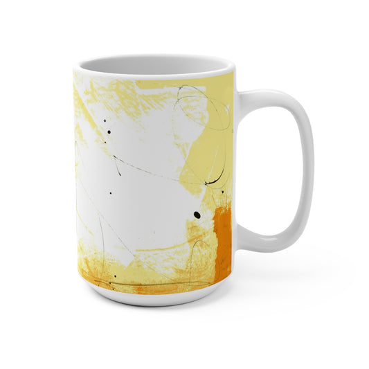 Sunlit Dream Art Mug, Colorful Coffee Cup, Gift for Flower Lovers, Home Decor, Spring Celebration...
