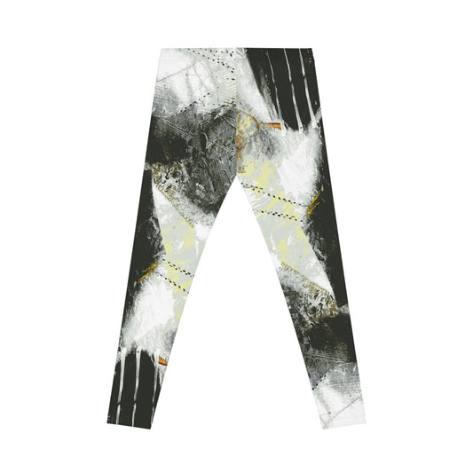 Beautiful Day to Fly Kites: Leggings with  pattern by Edie's Arts