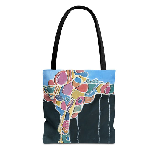 Ancient Echoes: Tote Bag, Colorful Shopping Bag, Boho Chic Bag, Eco-Friendly Tote, Statement Accessory
