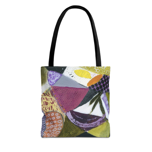 Mosaic 1 : This Tote Bag has different aspects of the same large design for a little change of pace! Tote Bag, Colorful Shopping Bag, Boho Chic Bag, Eco-Friendly Tote, Statement Accessory