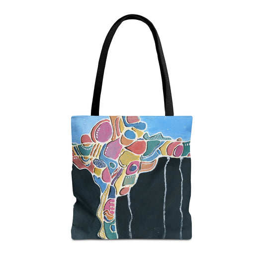 Ancient Echoes: Tote Bag, Colorful Shopping Bag, Boho Chic Bag, Eco-Friendly Tote, Statement Accessory