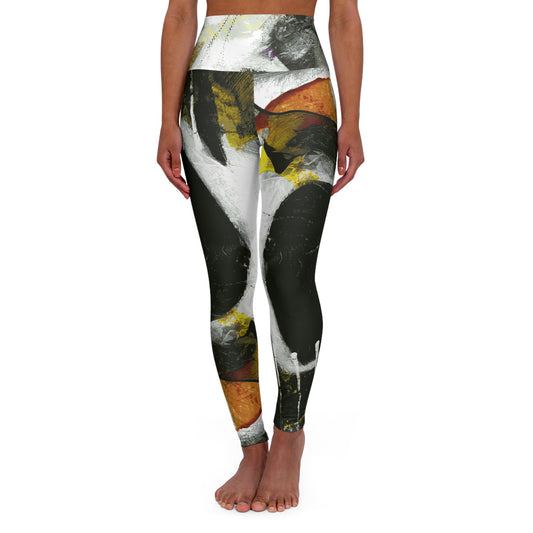 Beautiful Day to Fly Kites: Leggings with  pattern by Edie's Arts
